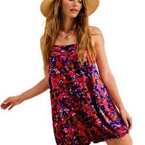 Free People bloomers playsuit floral colorful boho S